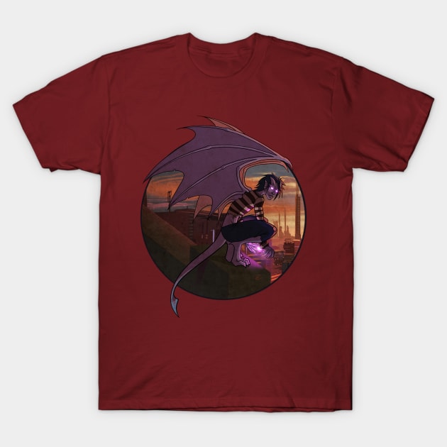 Gargoyle T-Shirt by z0mbi